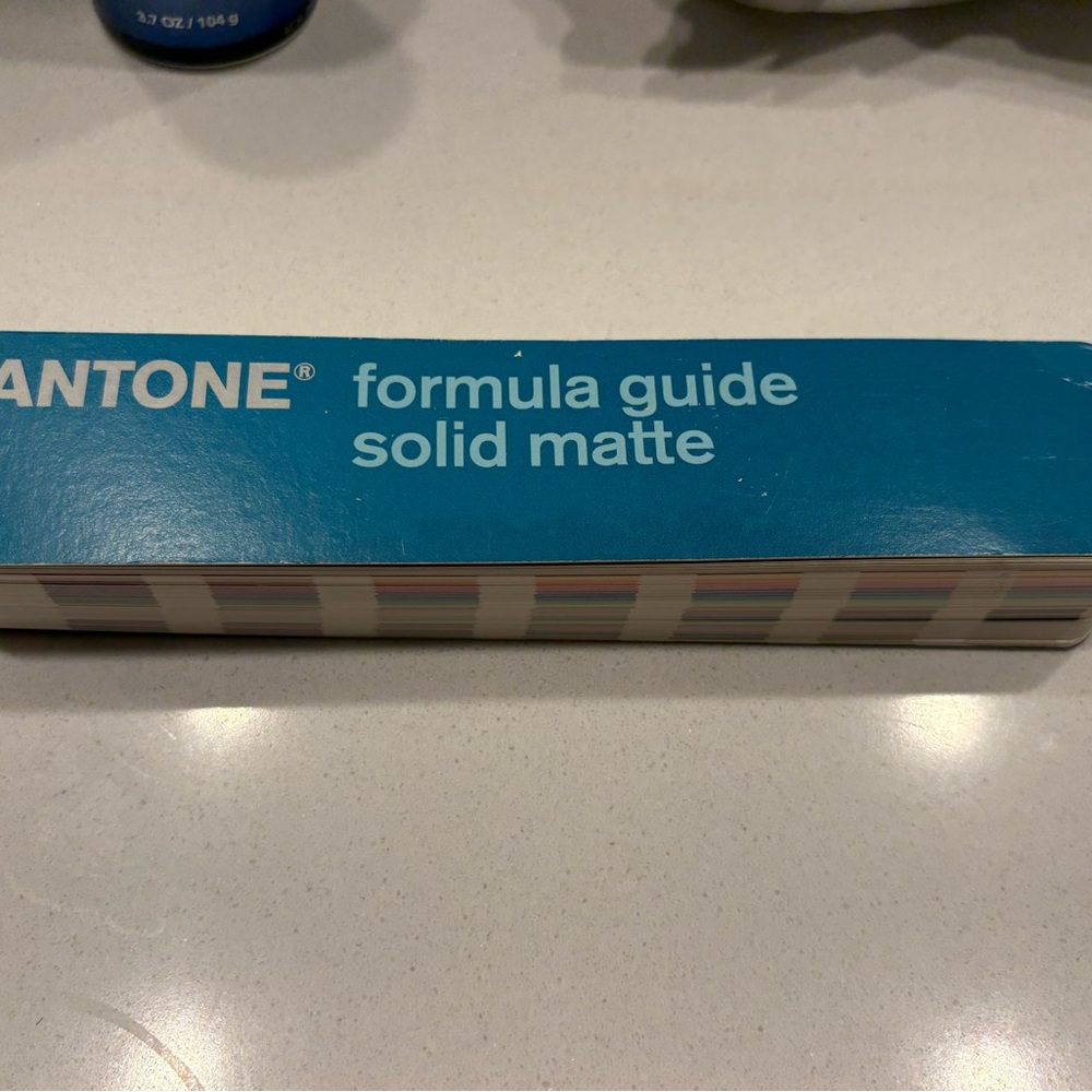 Pantone formula guide